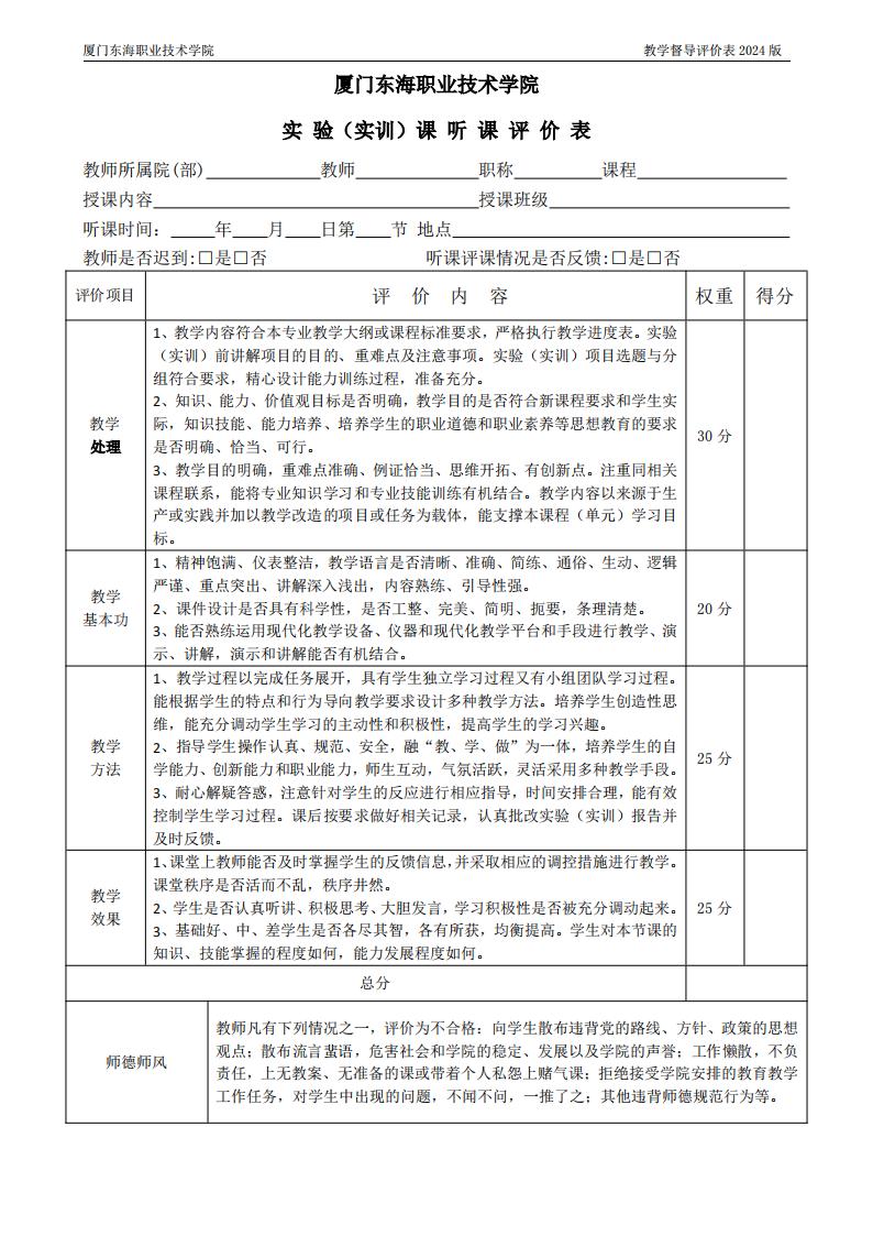 东海职院〔2024〕80号 关于印发《厦门东海职业技术学院教学督导工作管理规定》的通知_12.jpg